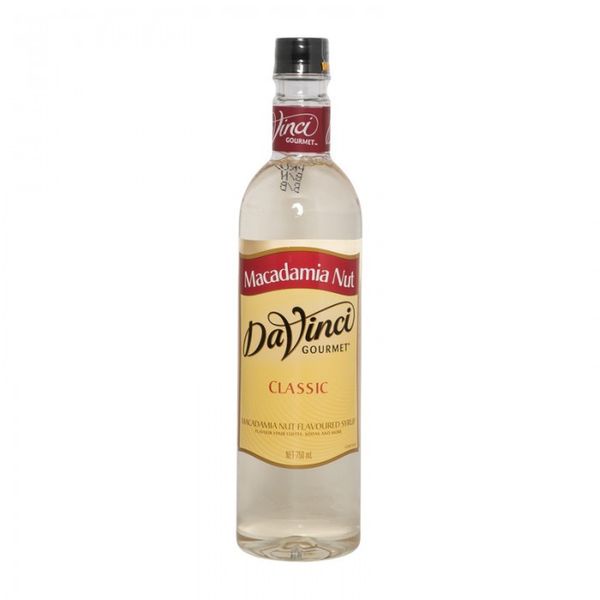 DaVinci Gourmet Macadamia Nut Flavored Coffee Syrup 750mL Shopee Philippines