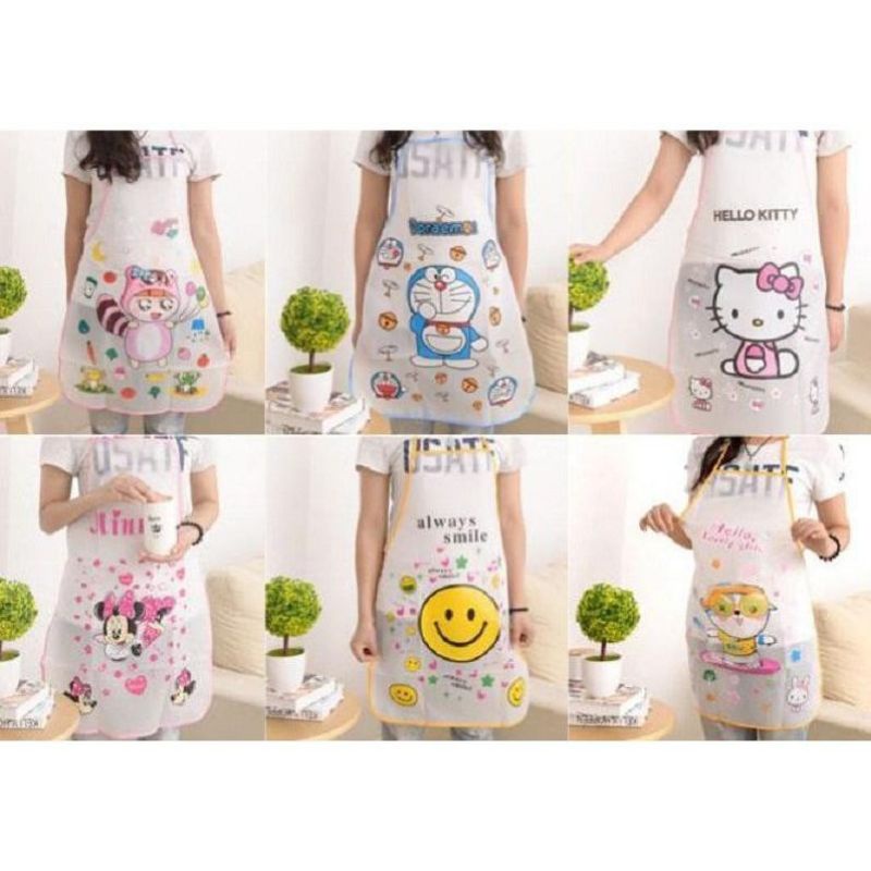 Waterproof Character Cooking Apron / Waterproof Apron | Shopee Philippines