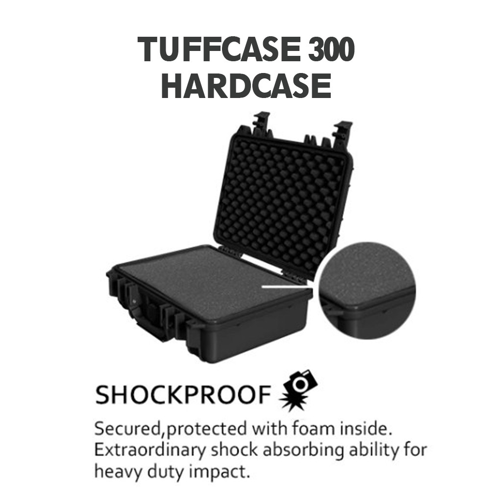 TUFFCASE 300 HARDCASE (BLACK/GRAY/GREEN) | Shopee Philippines