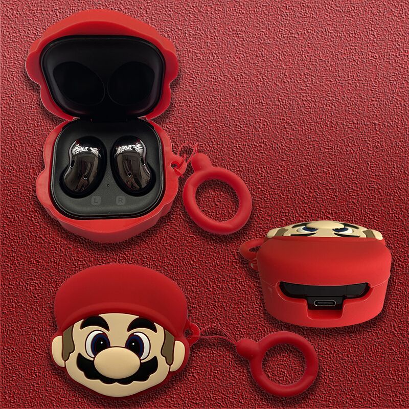SAMSUNG GALAXY BUDS LIVE + MARIO CASE