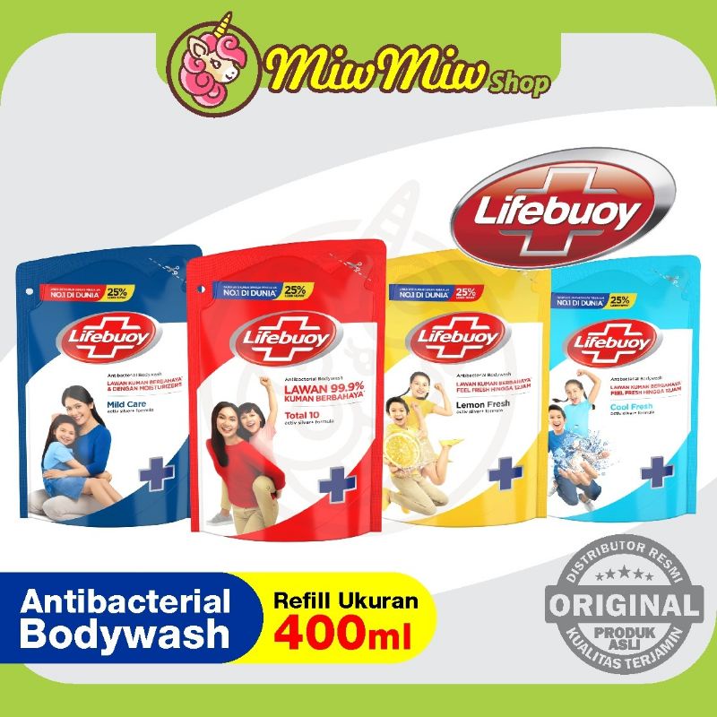 Lifebuoy Liquid Soap Refill 400ml Shopee Philippines