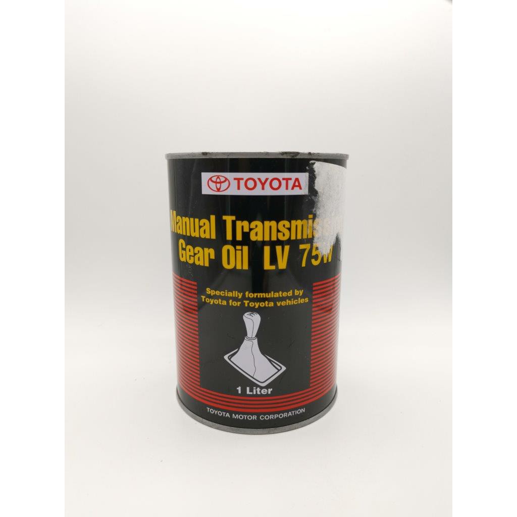 Toyota Genuine Manual Transmission Gear Oil LV 75W (1L) Shopee