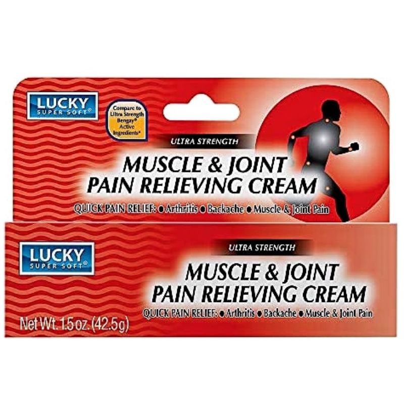 Lucky Super Soft Muscle & Joint Pain Relieving Cream (Ultra Strength