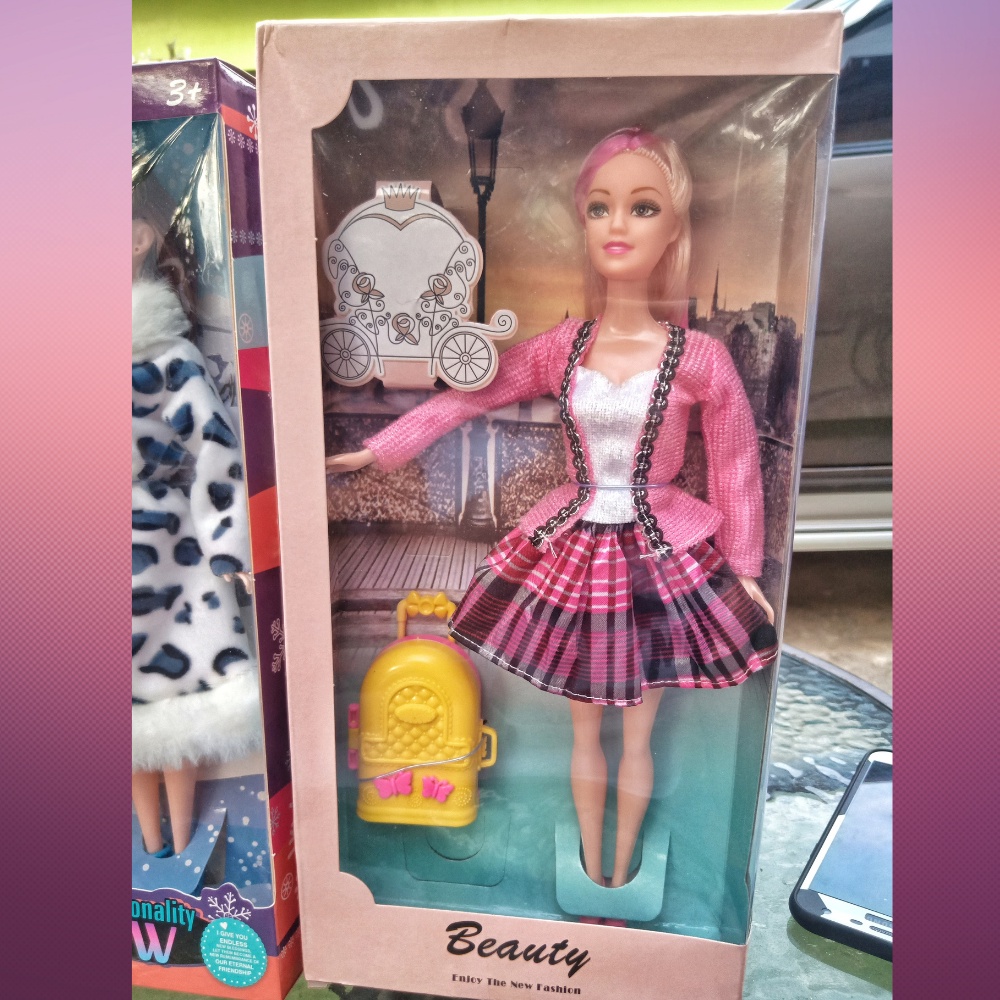 Beautiful Barbie Dolls with Fur Coat. Fashion Dolls for all ages. Dressup Dolls Shopee Philippines