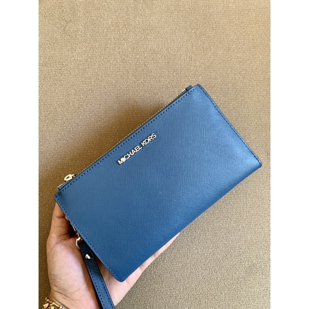 Dark chambray michael online kors wallet