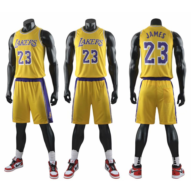 La Lakers Black Set - James 6 (Jersey + Shorts) – Pro Basketball Store -  India