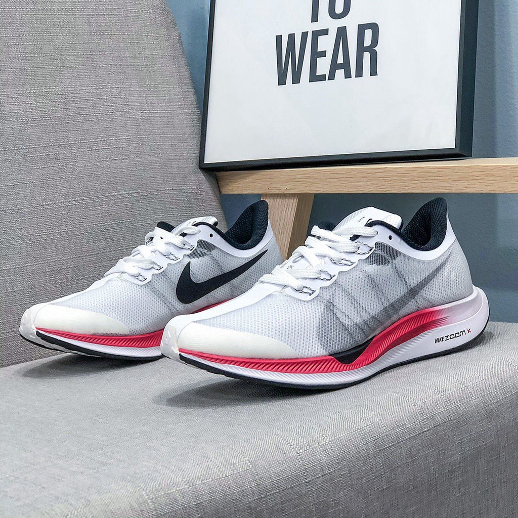 E11 Nike Zoom Pegasus 35 Turbo White Red Moon Landing Flying Horse 35 Generation Lightweight Breatha Shopee Philippines