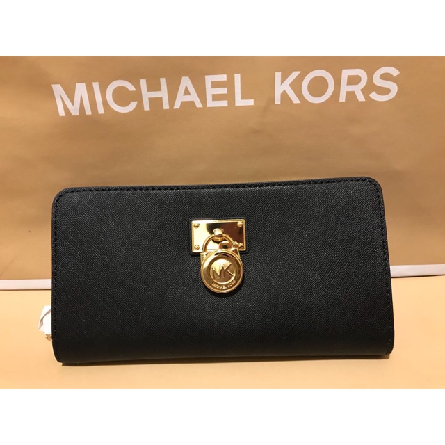 MK hamilton hotsell wallet black