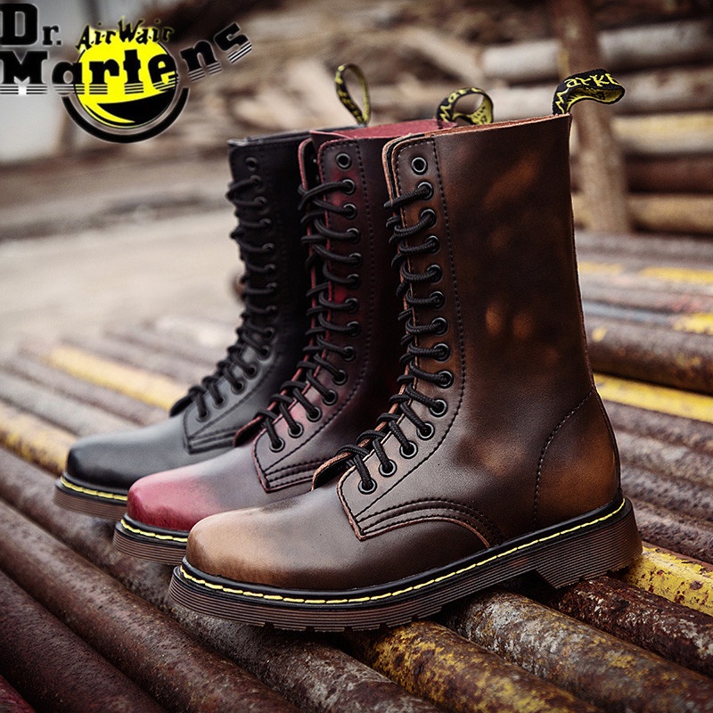 Dr. Martens Large Size 35-47 Classics Long Boots New English 14 Holes ...