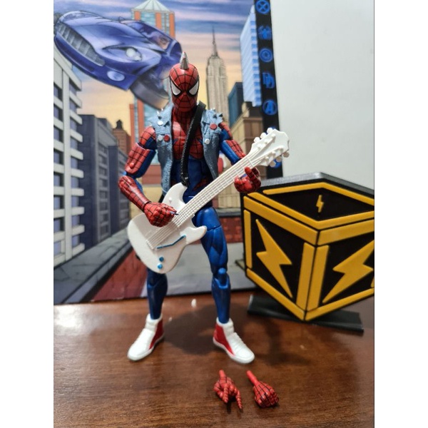 Spider-punk Spider-man Marvel Legends Lizard Wave | Shopee Philippines