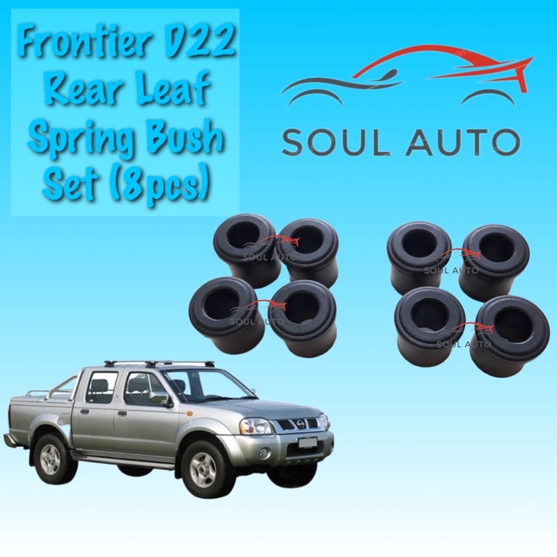 Nissan Frontier D22 Rear Leaf Spring Bush Set (8pcs) | Shopee Philippines