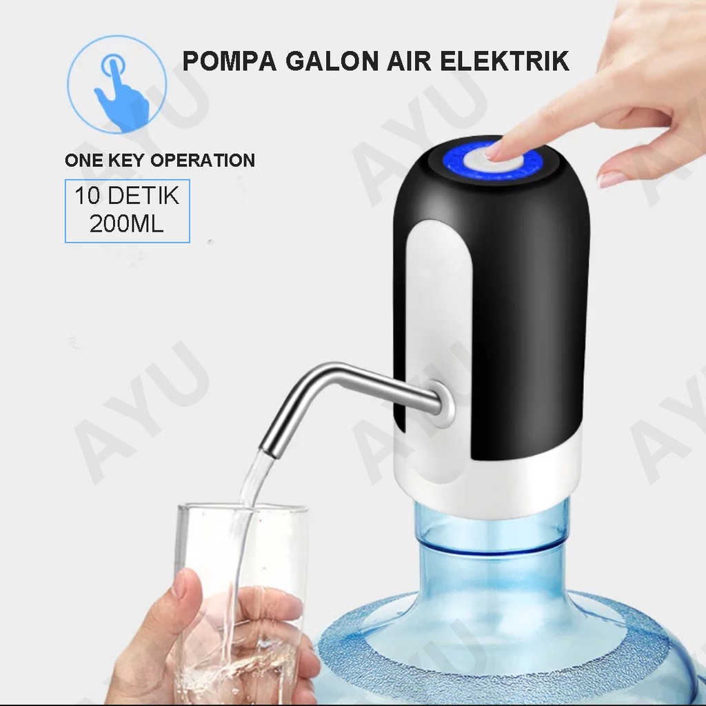 Electric water Gallon Pump recharge Gallon water dispenser led electric