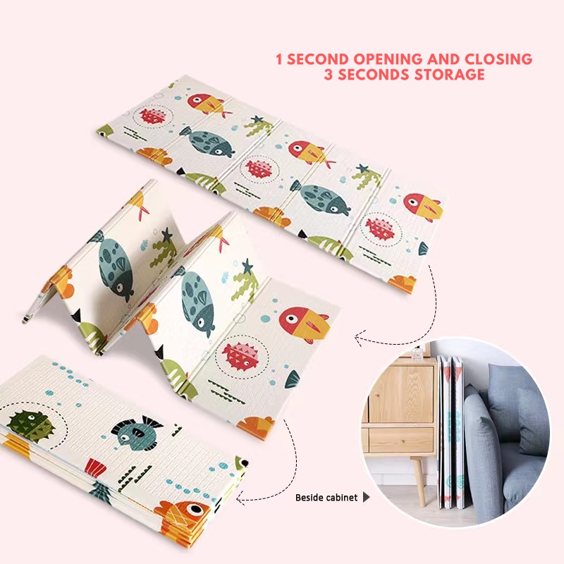 NIVICO BEBE Play Mat For Baby XPE Baby Mattress Folding Playmat Large ...
