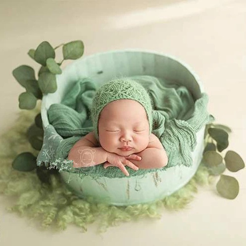 Newborn photography props rattan chair studio shooting supplies auxiliary shooting props handmade