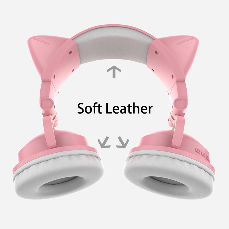 Cat ear headphones discount shopee