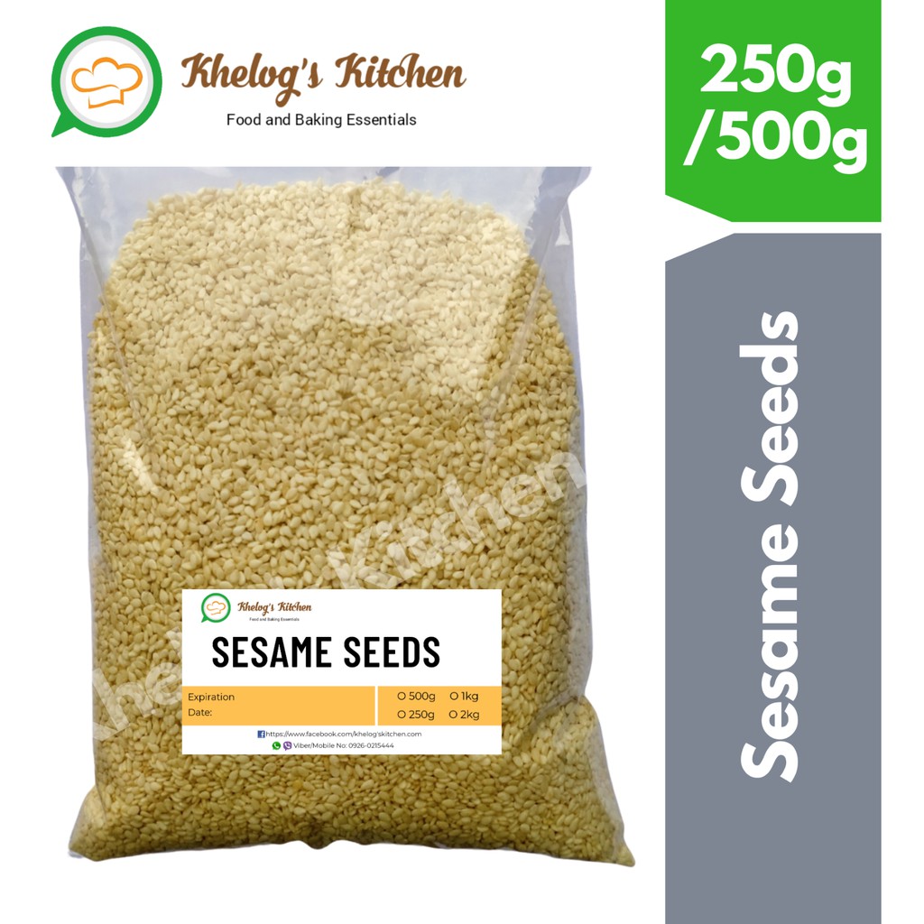 Sesame Seeds (250g/500g) Shopee Philippines