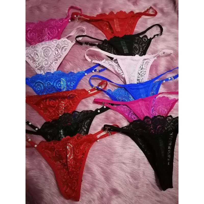 12pcs STRING TBACK PANTY MEDIUM | Shopee Philippines