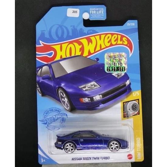 Nissan 300ZX TWIN TURBO $TH Factory Sealed 2021 | Diecast Hot Wheels ...