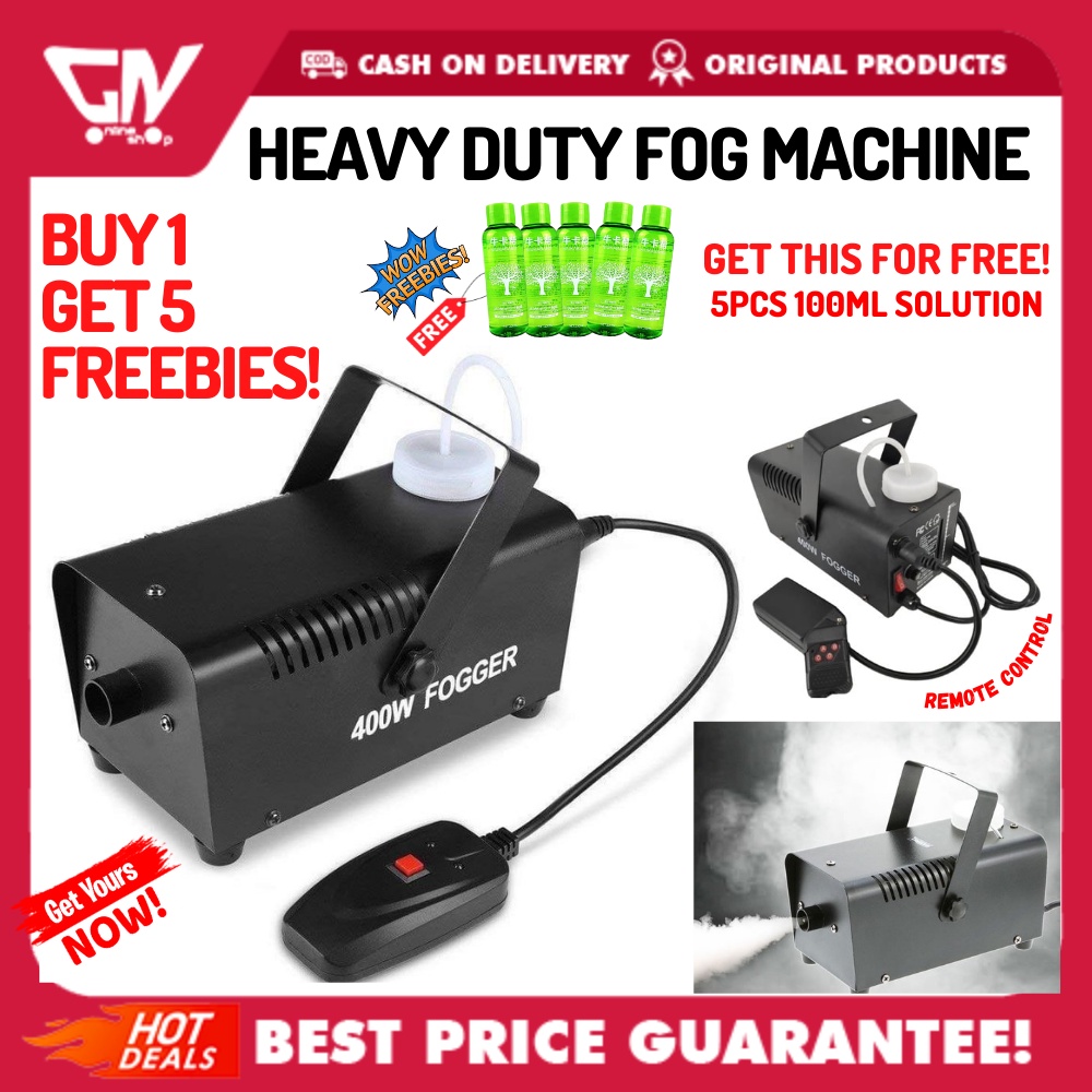 400W Heavy Duty Fog Disinfecting Fog Machine, Disinfectant Sprayer, Misting for Car, Home and