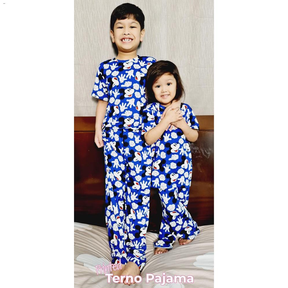 Cotton spandex terno online pajama