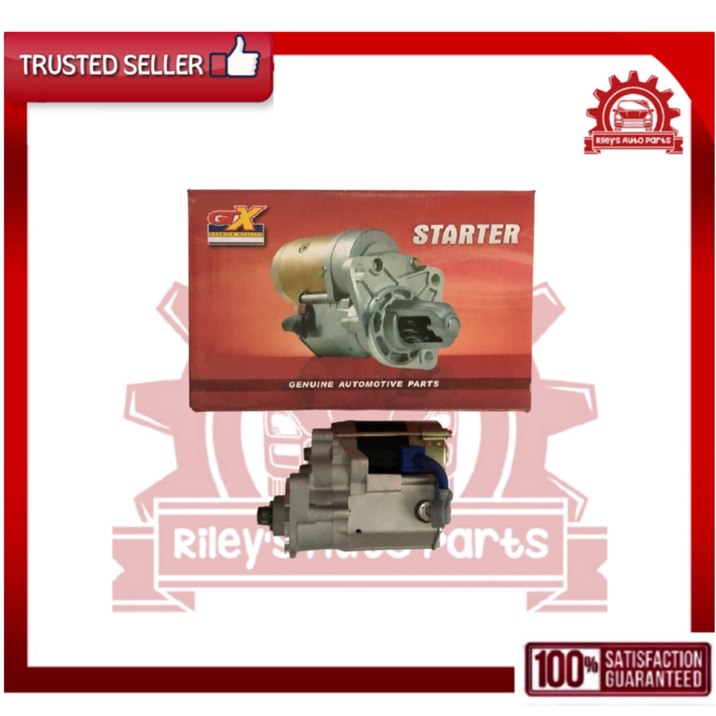 GTX STARTER ASSY FOR TOYOTA 1TR/2TR INNOVA/FORTUNER GAS | Shopee ...