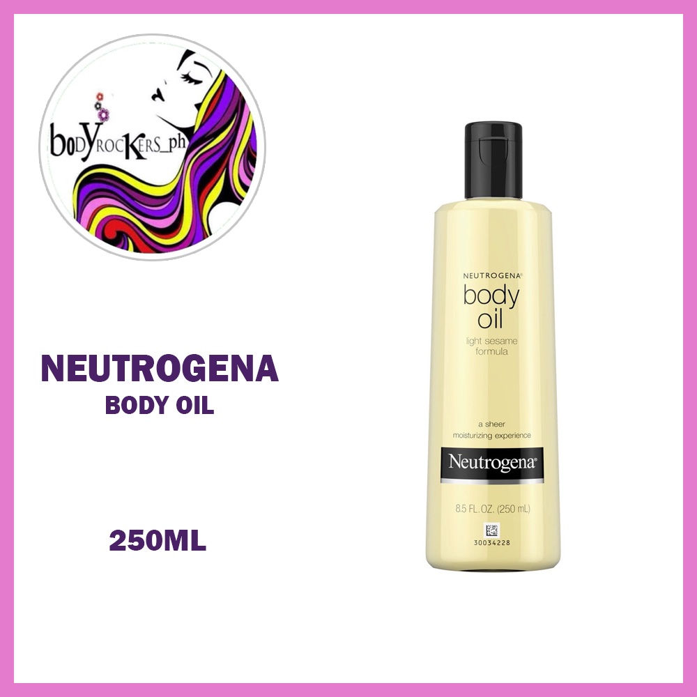 NEUTROGENA Body Oil light sesame formula Shopee Philippines
