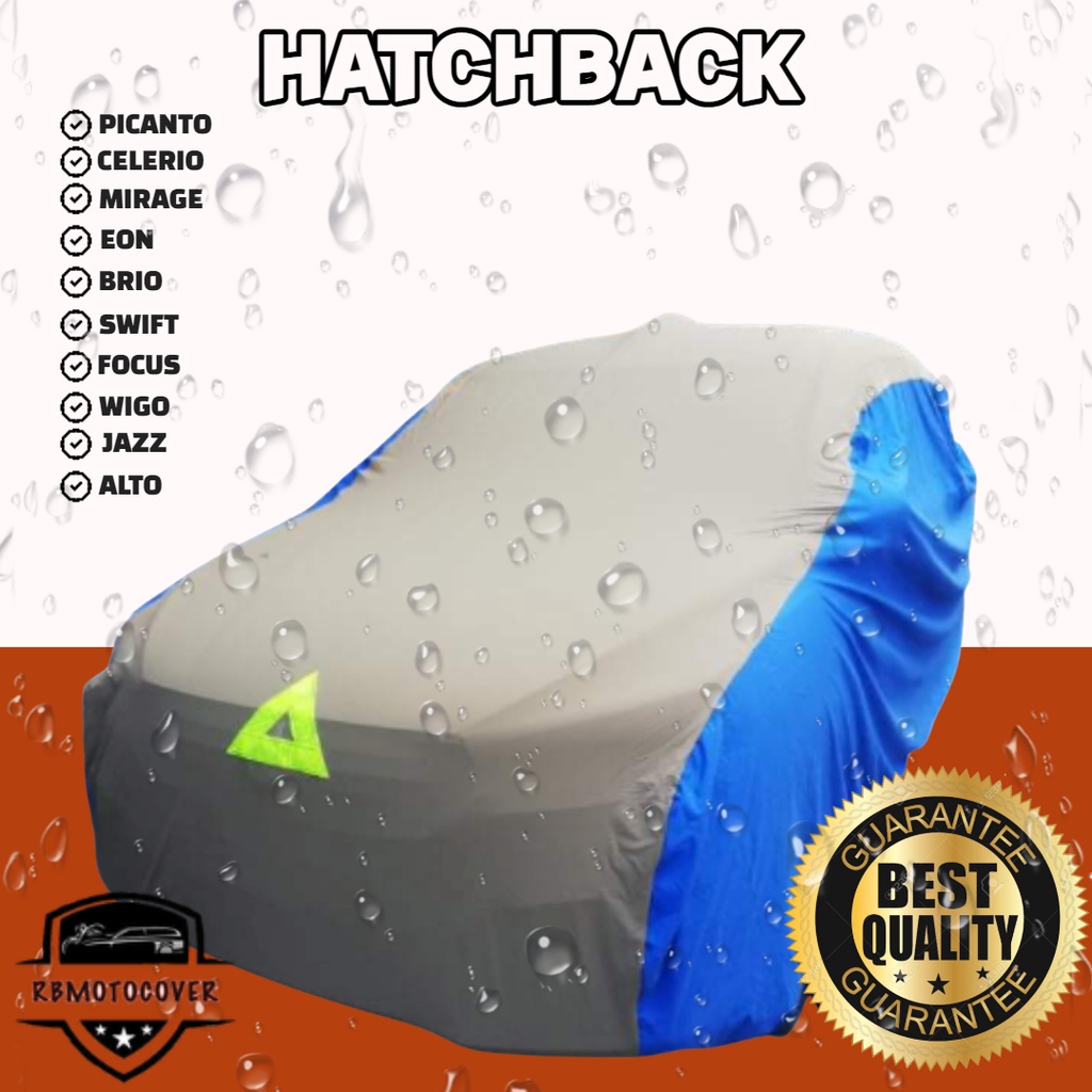CAR COVER FOR HATCHBACK(MIRRAGE/HONDA BRIO/SUZUKI SWIFT/WIGO/JIMMY