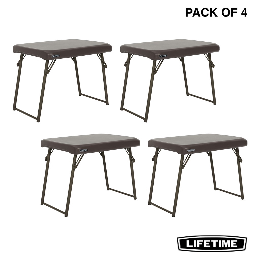 LT Companion Table Pack of 4 - Brown | Shopee Philippines
