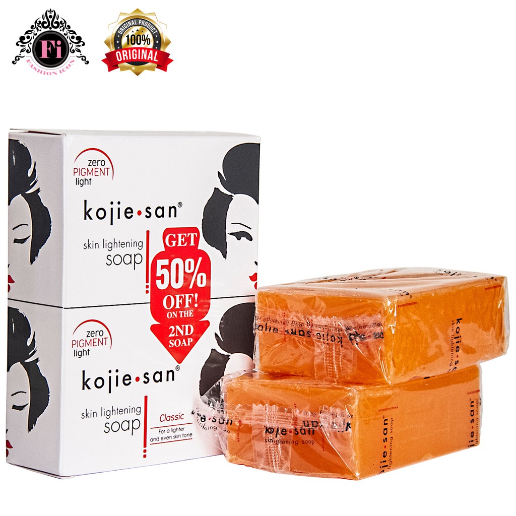 Authentic Kojie San Skin Lightening Soap 135g X2 Shopee Philippines