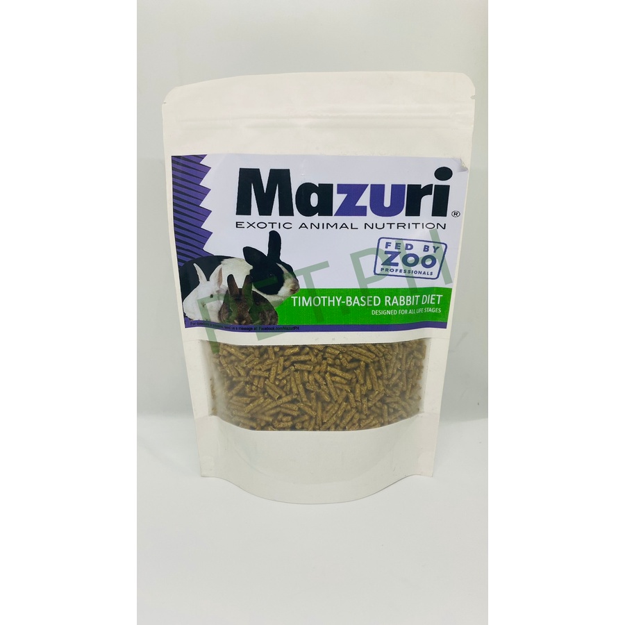 MAZURI TIMOTHY HAY BASED RABBIT DIET 1.5lbs Authorized Dealer Rabbit food for all life stages Shopee Philippines