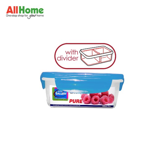 HOME GALLERY Pure Rectangular Food Keeper, Food Storage, Food Container ...