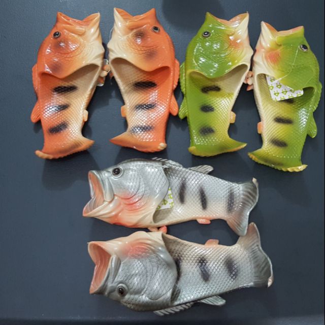 Fish slippers online