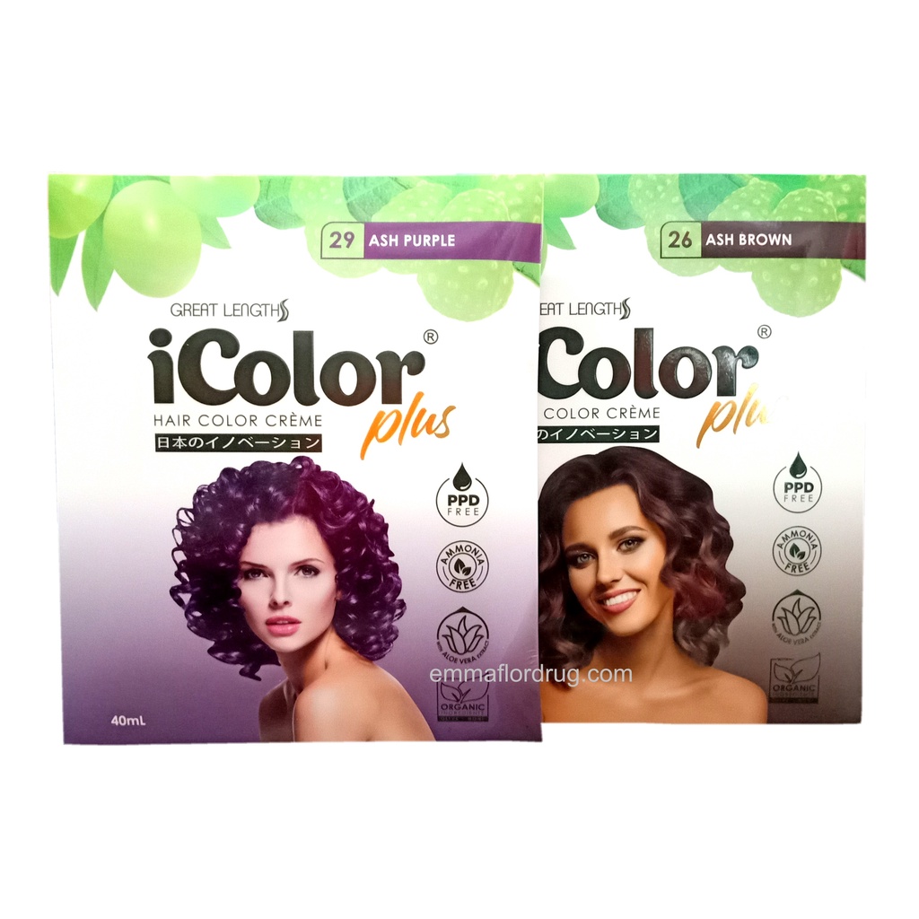 icolor plus hair color creme Ash color edition Shopee Philippines