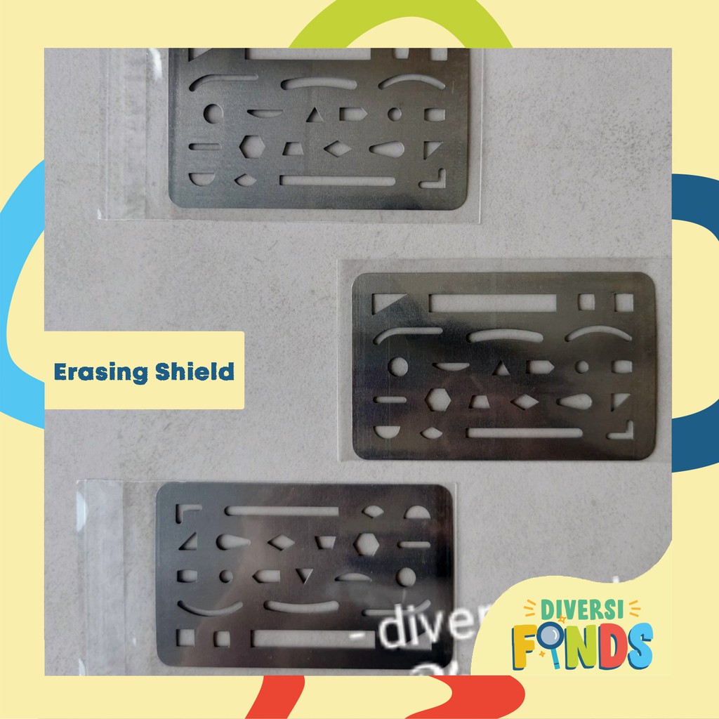 Erasing Shield Stainless Perfect for Students and Professionals