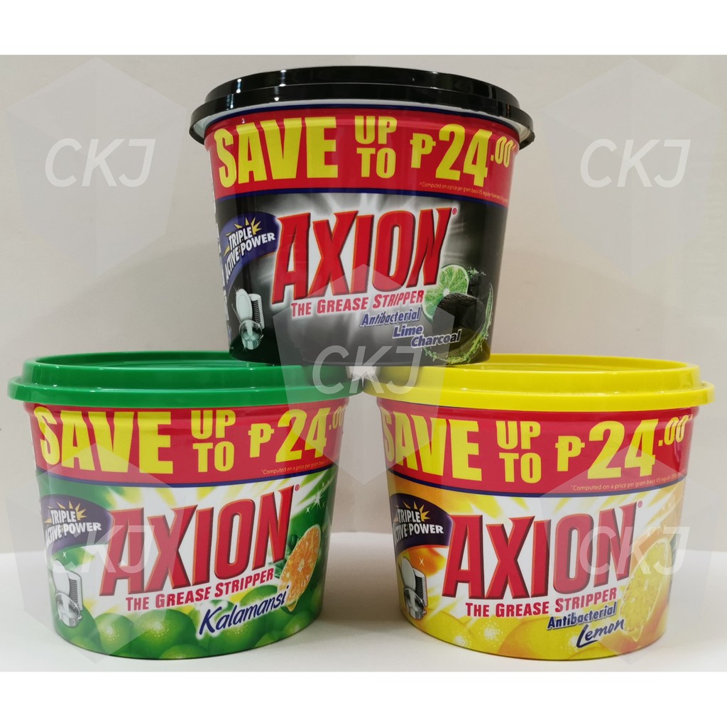 Axion Dishwashing Paste 550g Bonus Pack Shopee Philippines