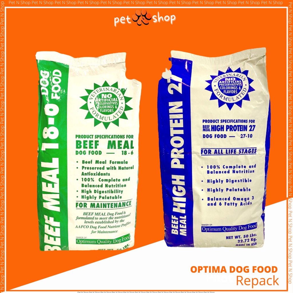 Optima Hi Protein Puppy Adult. Dog Food Shopee Philippines