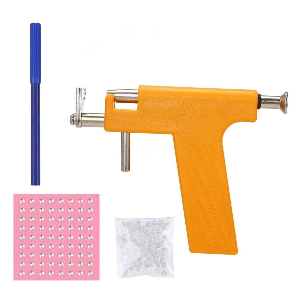 Ear Piercing Gun Set Safety Ear Nose Navel Body Piercing Gun Kit Set