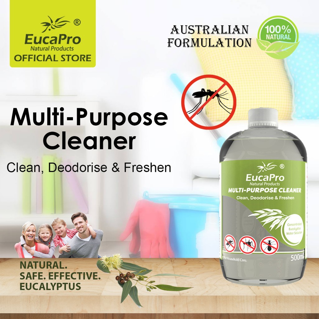 Eucapro Antibacterial Multi-Purpose Cleaner Concentrated 500ml (Expiry ...