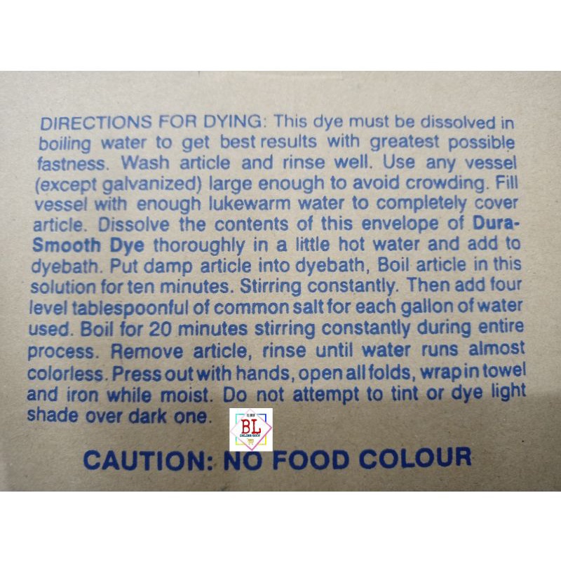 Dura Dye/Dura Smooth Fast Dyes/jobus(sold per box) | Shopee Philippines
