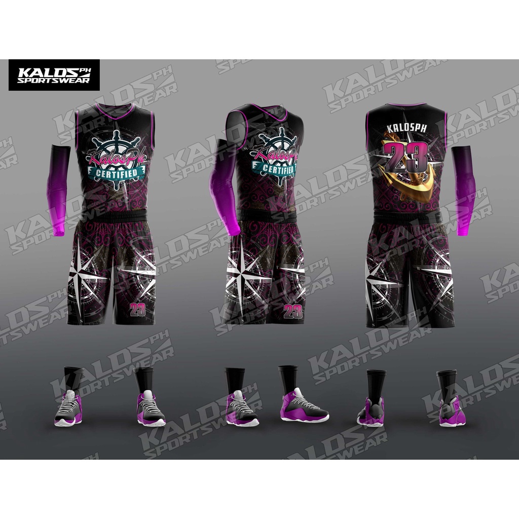 059 SEAFARER MARINE SEAMAN DESIGN BASKETBALL JERSEY SET SANDO AND SHORT