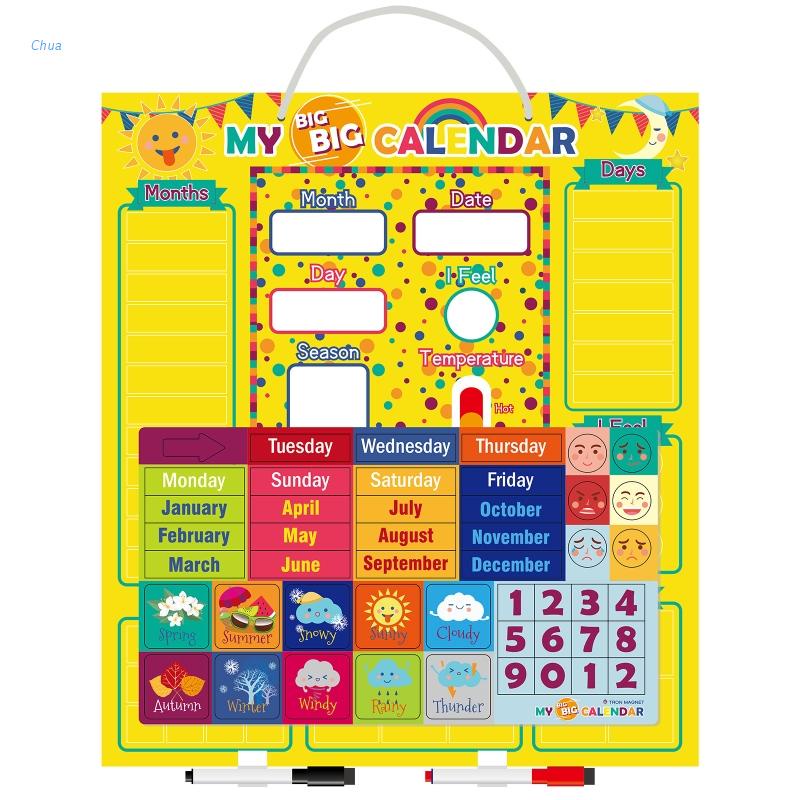 chua-weather-calendar-magnetic-board-whole-brain-development-wisdom