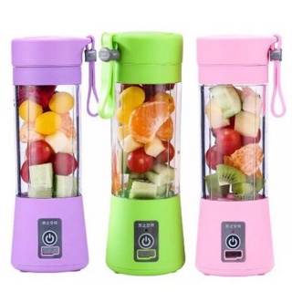 Buy 380ml Portable Juicer Electric USB Rechargeable Smoothie Blender  Machine Mixer Mini Juice Cup Maker fast Blenders food processor by Just  Green Tech on Dot & Bo