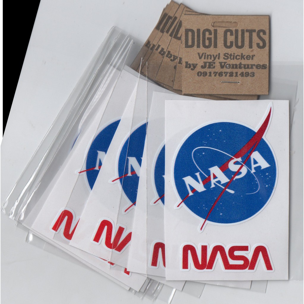 Nasa Vinyl Waterproof Stickers Shopee Philippines