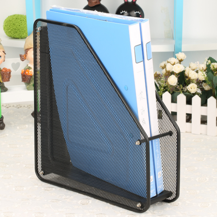 1Tier Stackable Metal Mesh File Holder Stand Organizer Tray Shopee