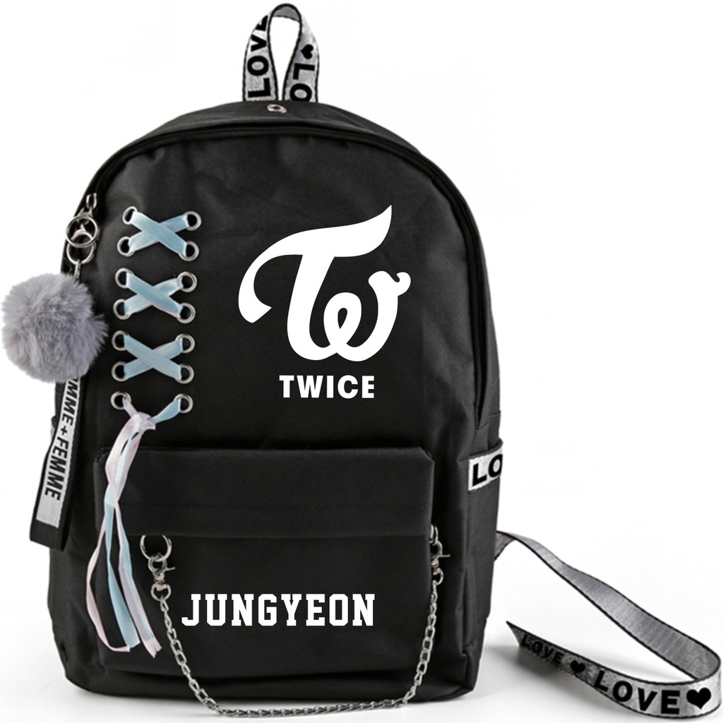 Kpop Twice Bag Messenger Bag School Bag Shoulder Bag Sporty Style SANA MINA  JIHYO NAYEON MOMO DAHYUN CHAEYOUNG Fans Collection - AliExpress