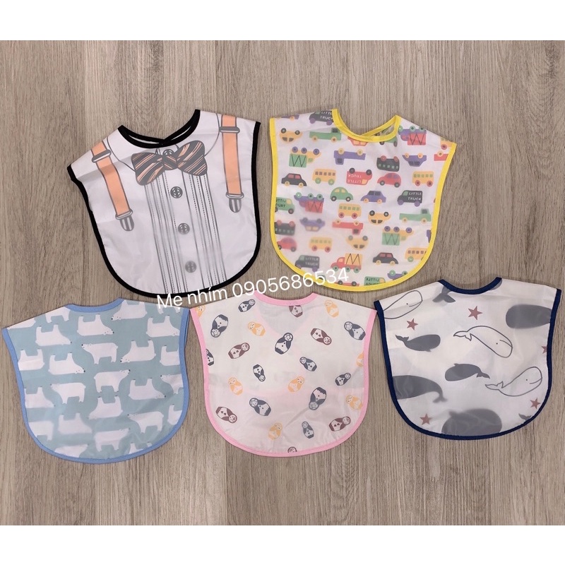 Japanese Weaning Bibs With Troughs For Babies Shopee Philippines