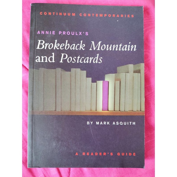 Kalibruhan Annie Proulx's Brokeback Mountain & Postcards Reader's