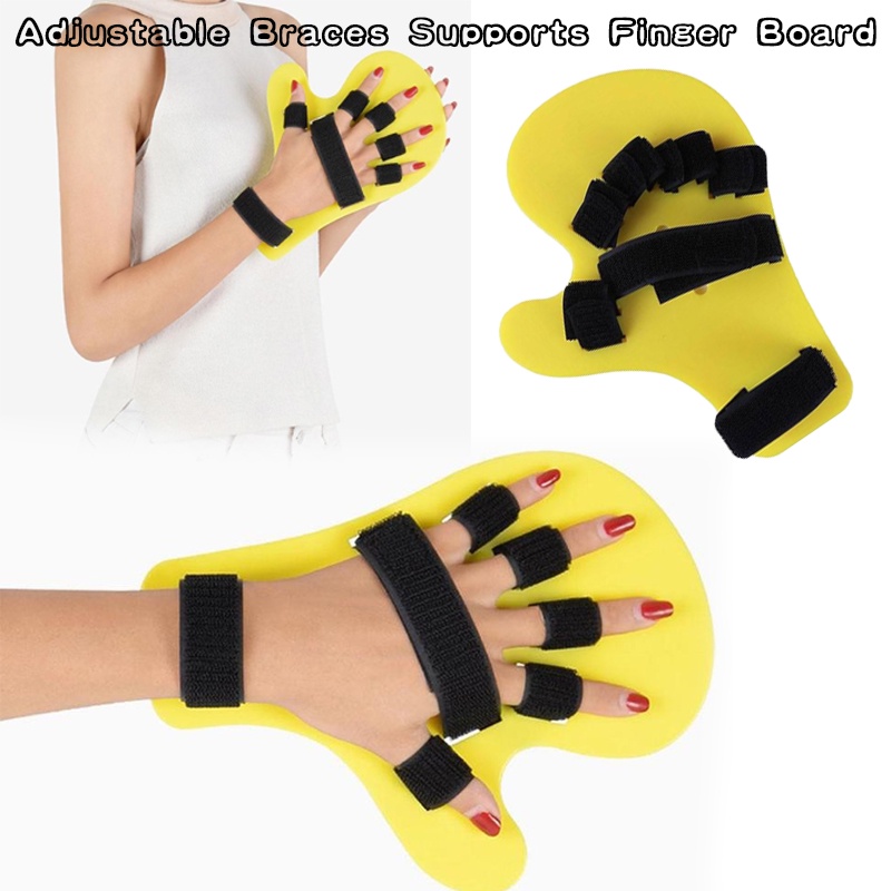 Adjustable Braces Supports Finger Board Hand Training Support Finger ...
