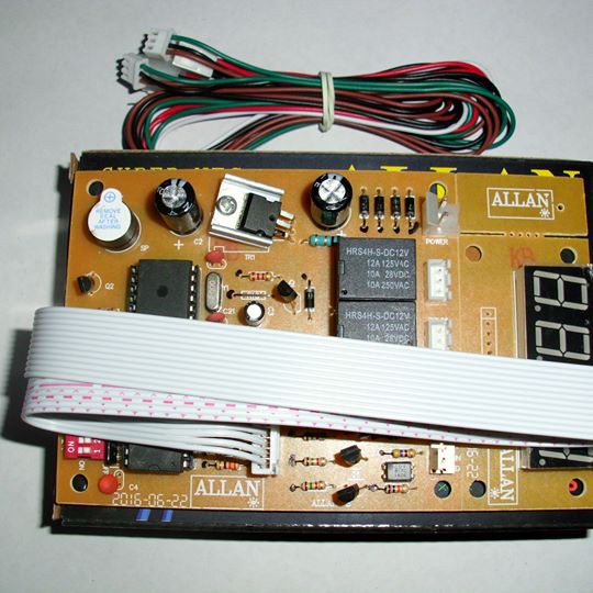 ALLAN TIMER FOR PISONET AND CARWASCH 4 DIGIT DUAL RELAY DUAL COIN SLOT ...