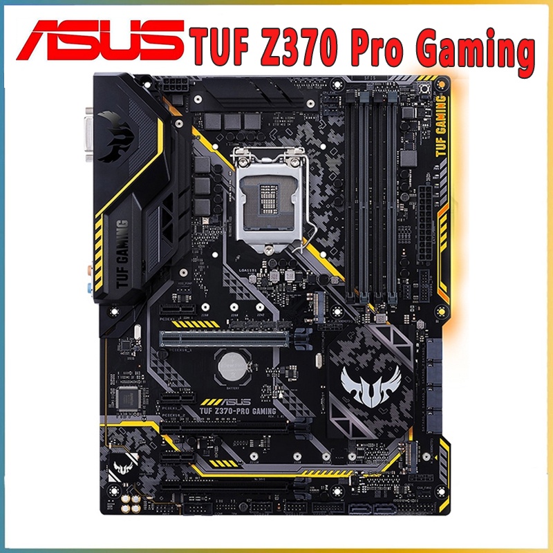 Z370 Motherboard Asus Tuf Gaming Z370 ROG Strix Z370-E/ Z370-H Gaming/TUF  Z370 Plus Gaming ATX Lga1151 (8/9th Gen) Motherboard [ready Stock]
